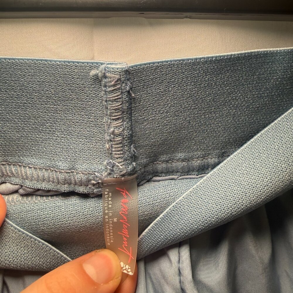 Free People Movement Blue Shorts - Picture 4 of 6